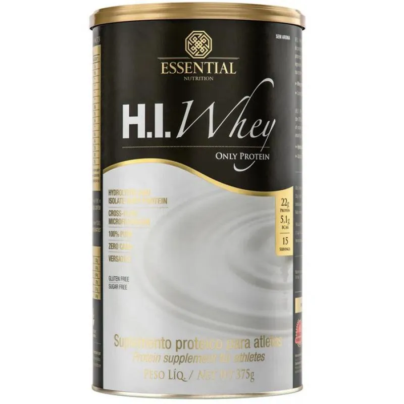Hi Whey Protein - sem Sabor - (375g) - Essential Nutrition