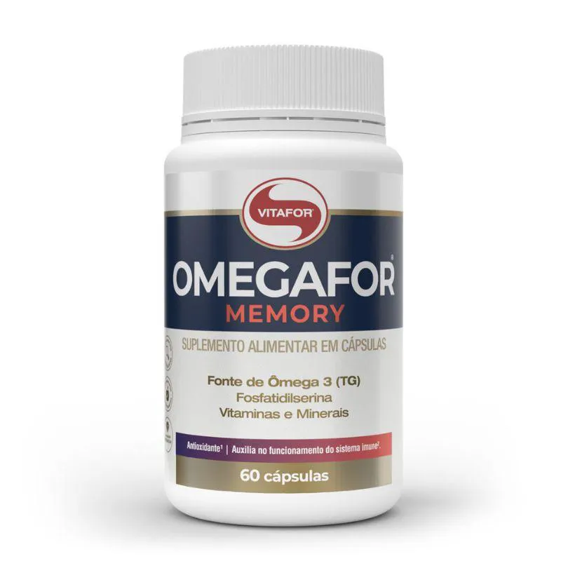 OMEGAFOR MEMORY VITAFOR 1000MG 60CAPS