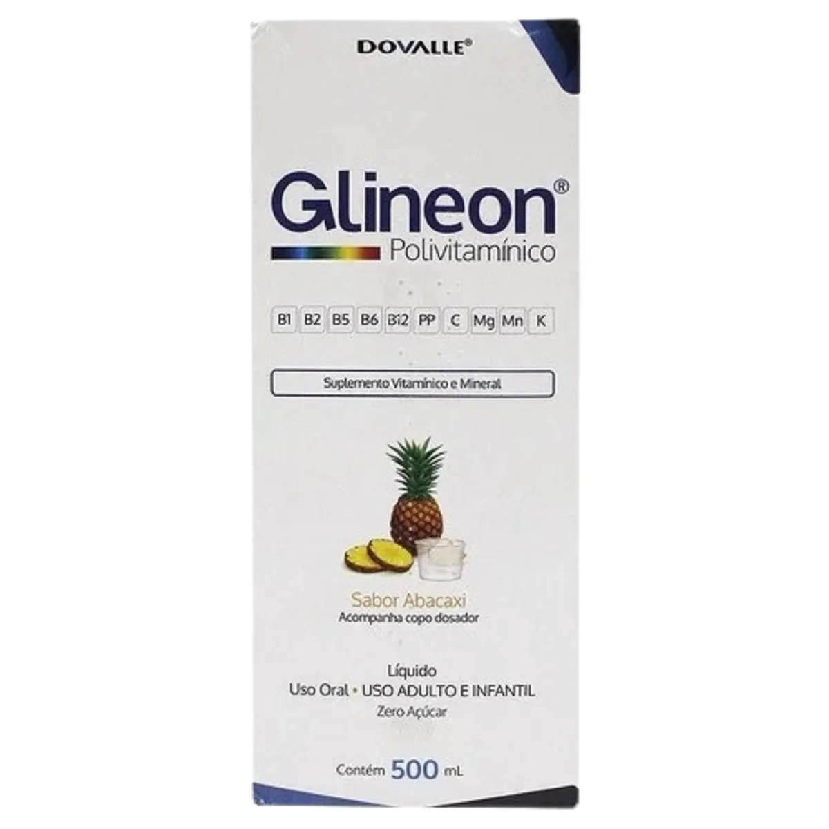 Glineon Polivitamínico 500ml - Dovalle