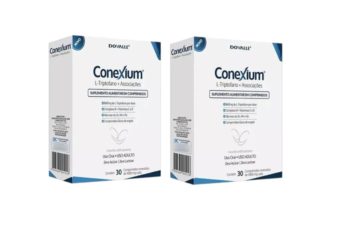 Kit 2 Conexium - L-triptofano + Associações - Dovalle