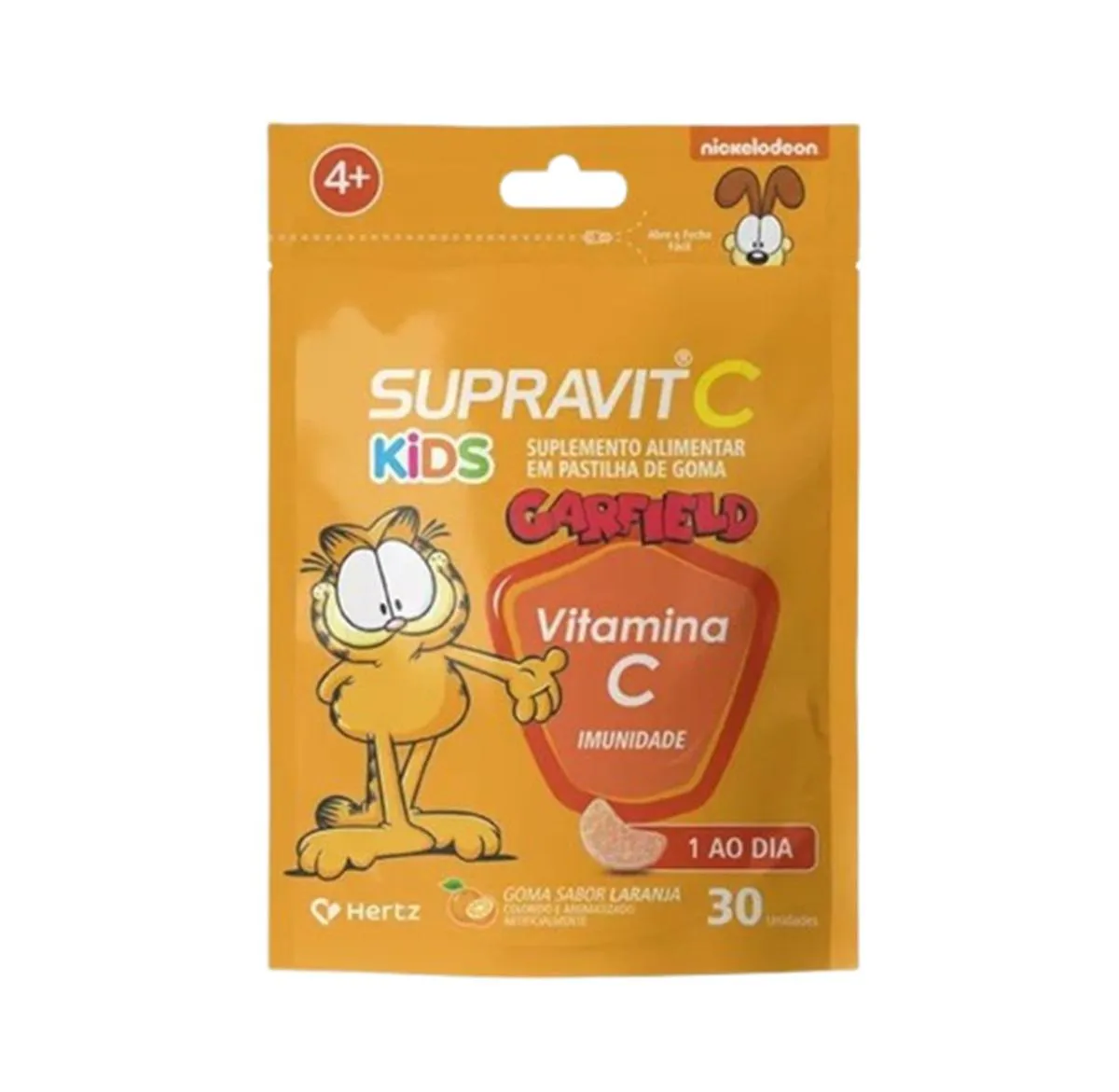 KIT 3 SUPRAVIT C KIDS VITAMINA C PARA CRIANçAS SABOR LARANJA