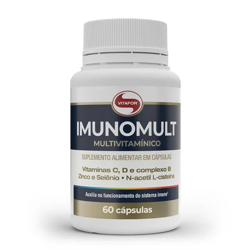 Imunomult Multivitamínico - 60 cápsulas - Vitafor