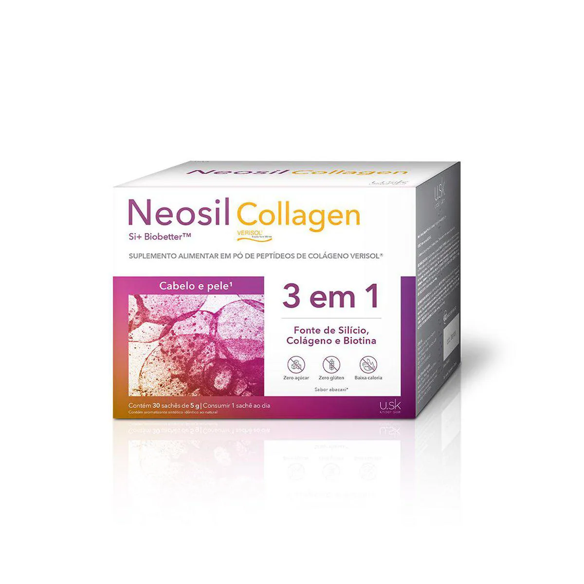 Biogens kit 3x colageno verisol 180 caps