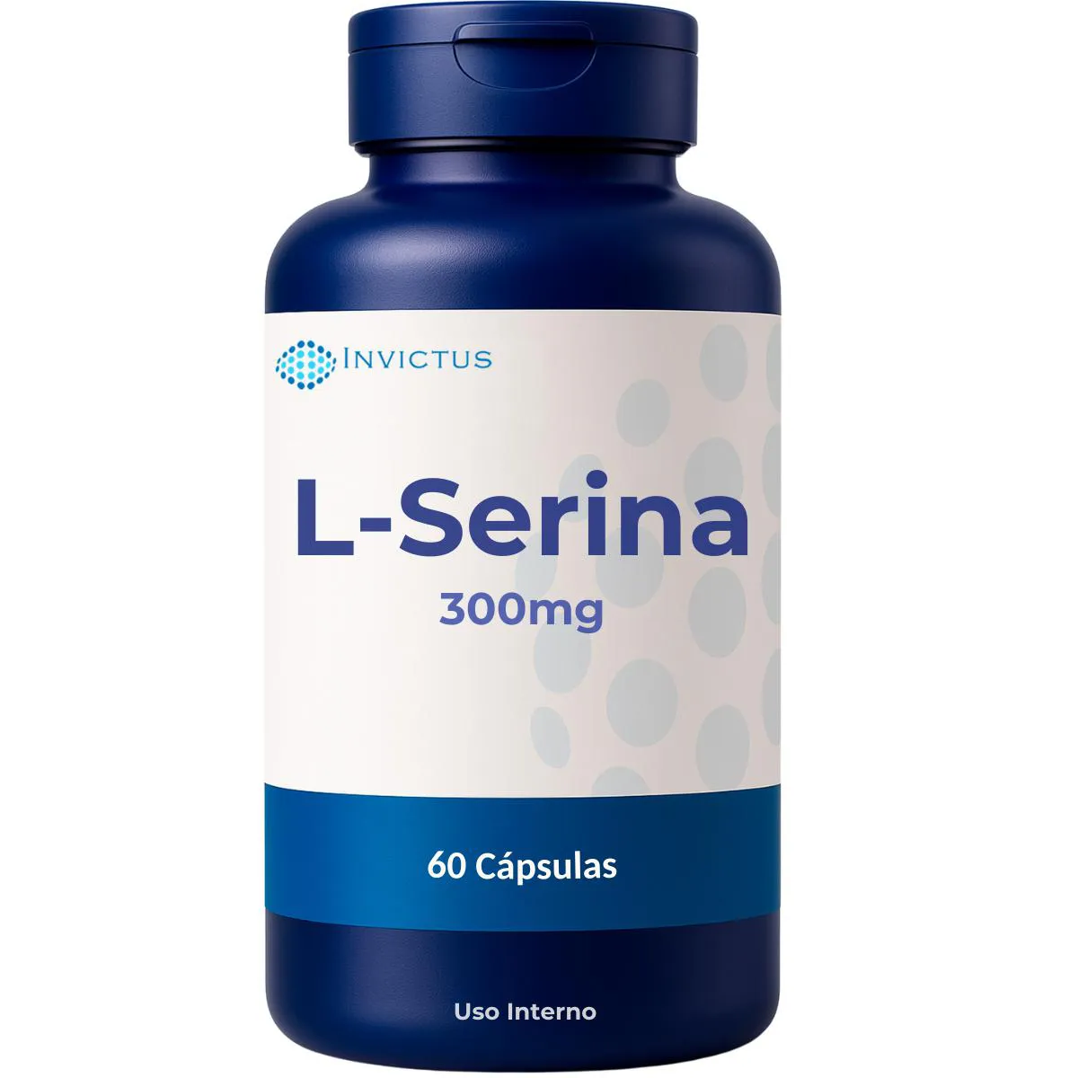 L - Serina 300mg – 60 Capsulas