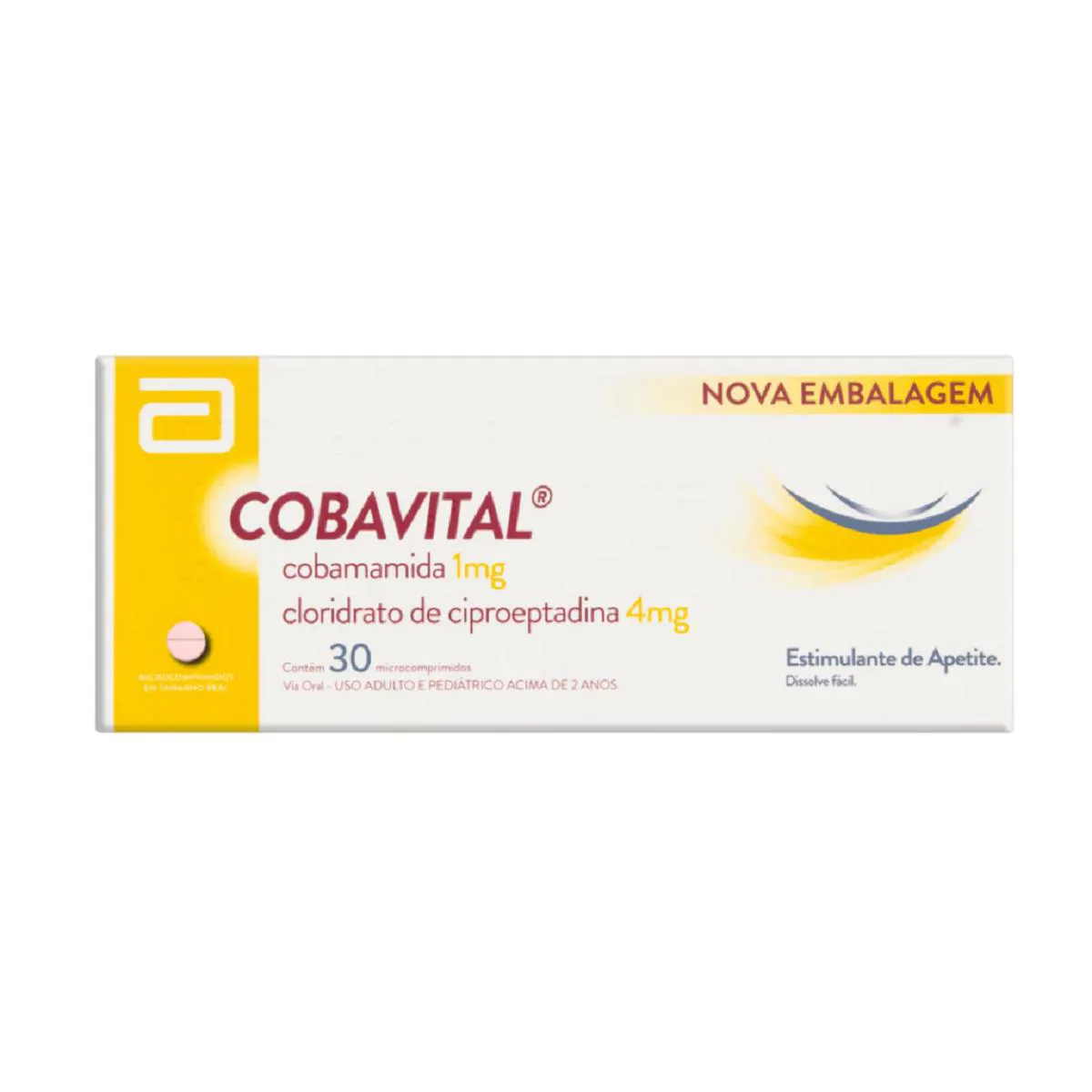 Cobavital Estimulante de Apetite 30 Microcpr. - Abbott