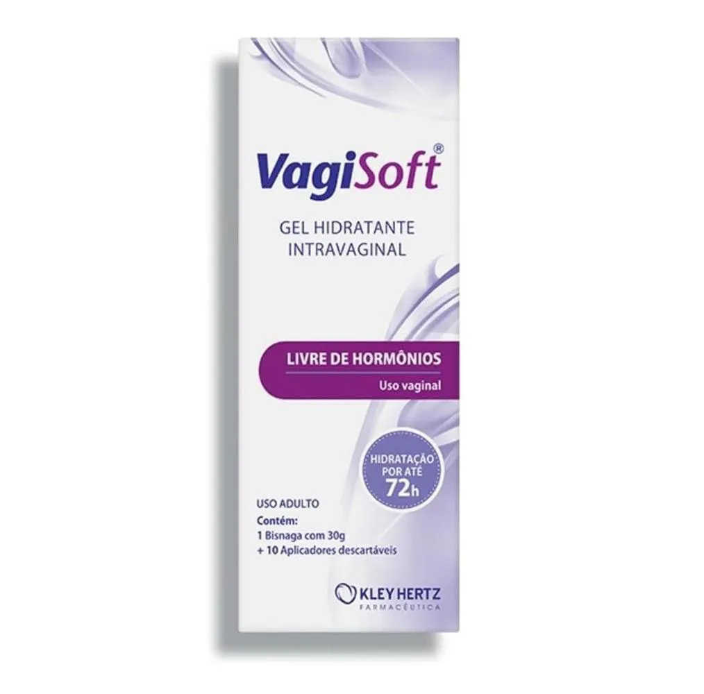 GEL HIDRATANTE INTRAVAGINAL VAGISOFT 30G - KLEY HERTZ