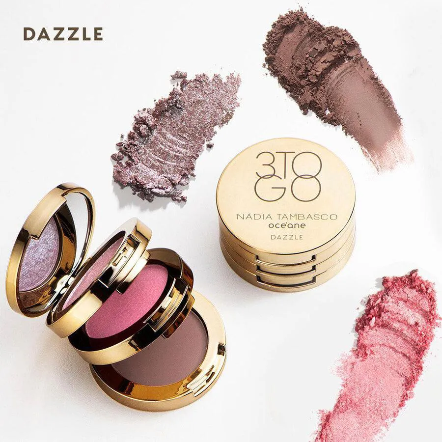 Océane Nádia Tambasco 3 To Go Dazzle - Paleta de Sombras 7,8g