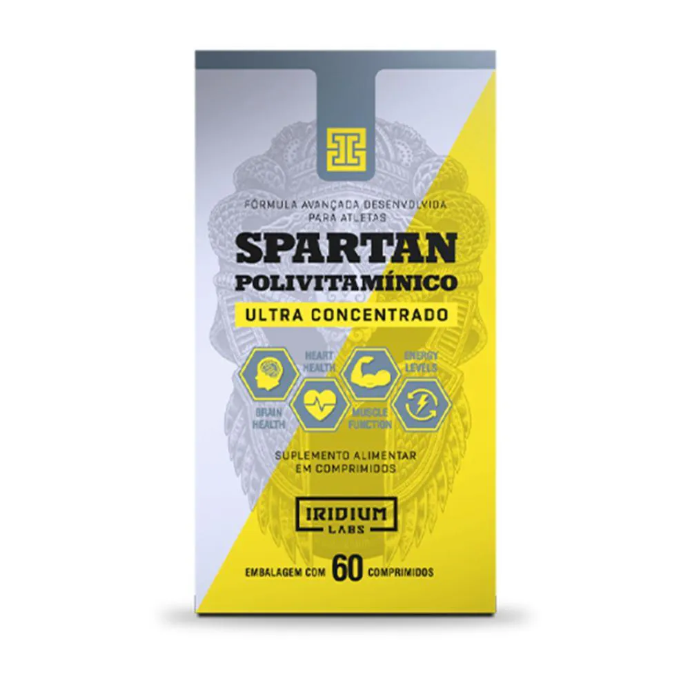 Polivitamínico Spartan Ultra Concentrado - 60 Comps Iridium Labs