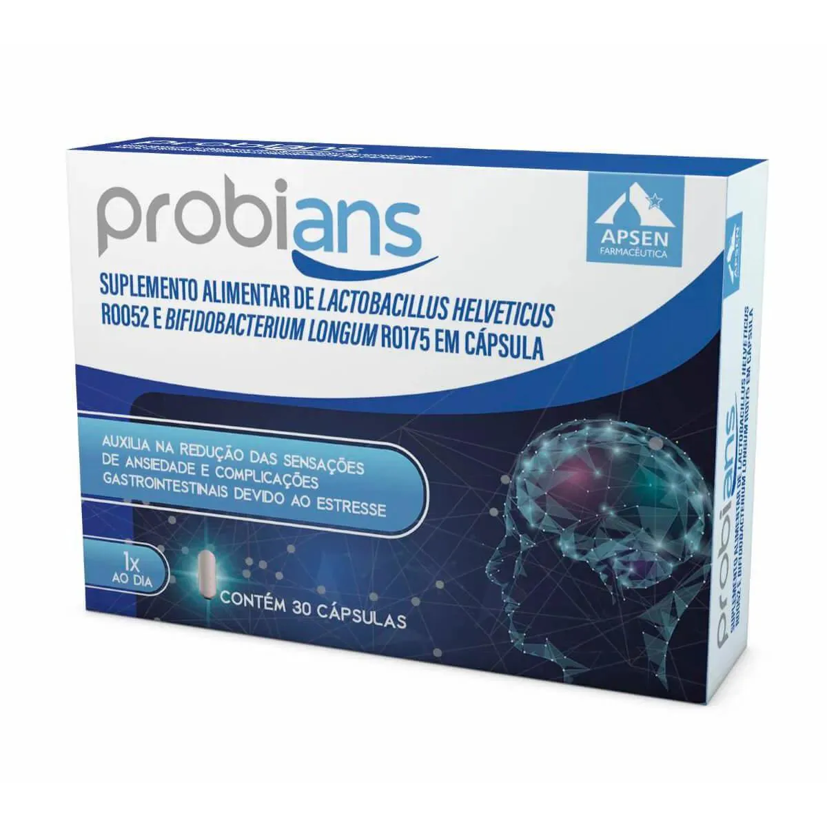 Suplemento Apsen Probians Lactobacillus 30cps