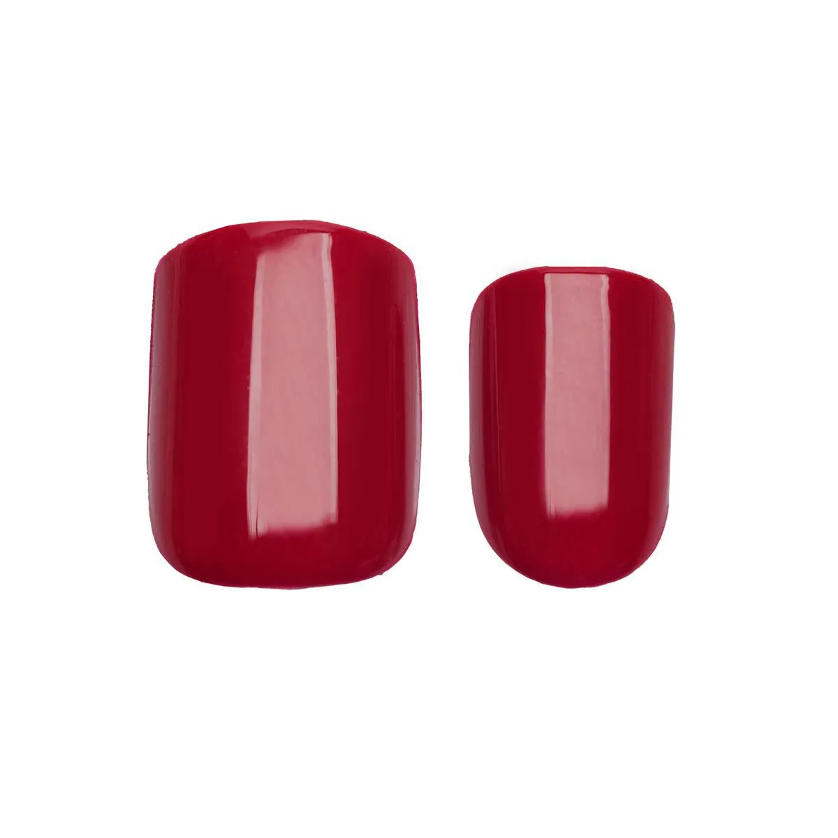 Unhas Autocolantes Kiss NY Impress Color Quadrado Curto Tweetheart 30 Unidades