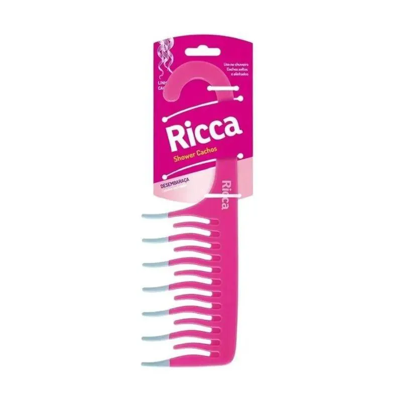 PENTE RICCA SHOWER CACHOS PINK REF 581