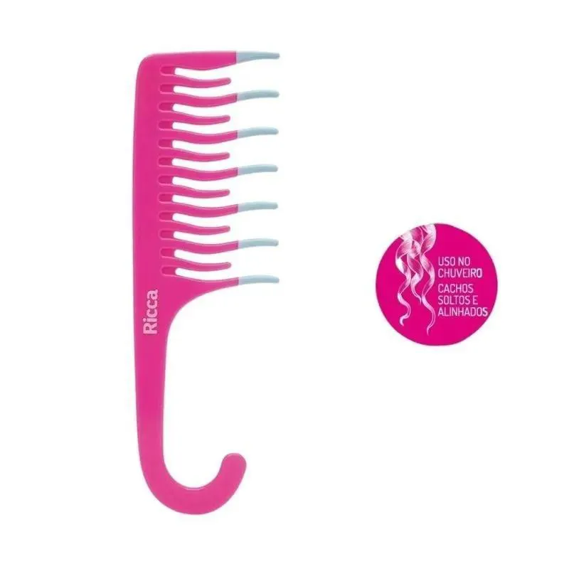 PENTE RICCA SHOWER CACHOS PINK REF 581