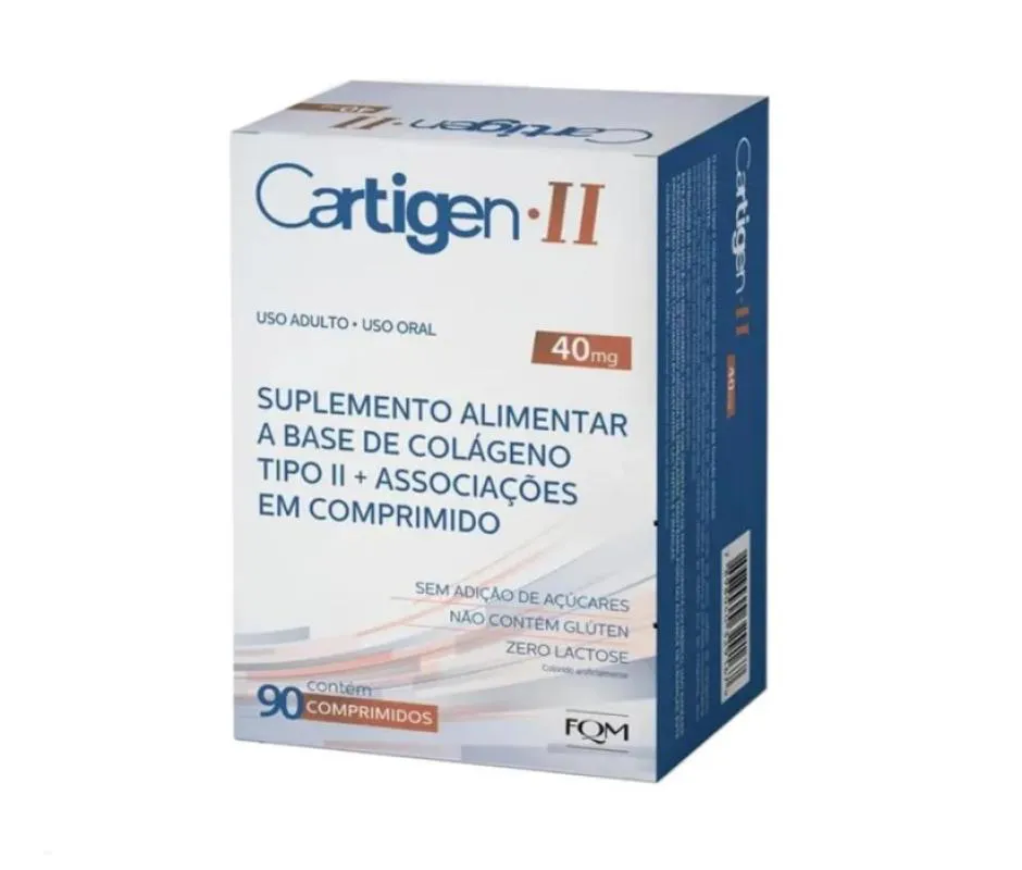 Cartigen II Suplemento de Colágeno Tipo II Fqm 90Cpr