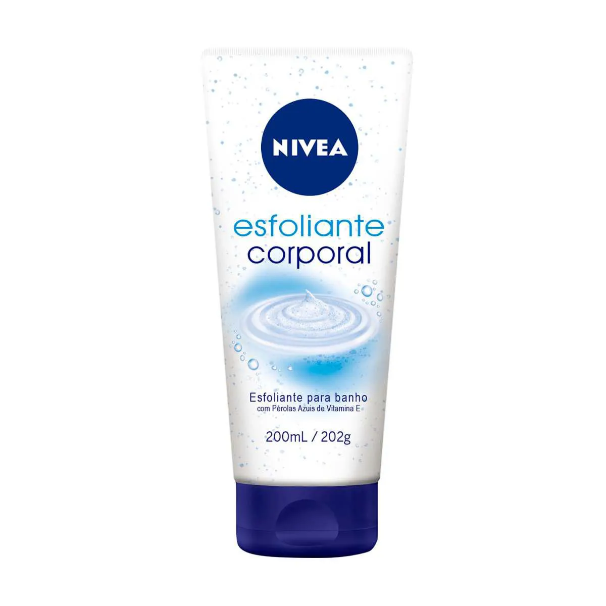 Kit Nivea Esfoliante Corporal para Banho 200ml + Sabonete Líquido Corporal Óleo de Banho 200ml