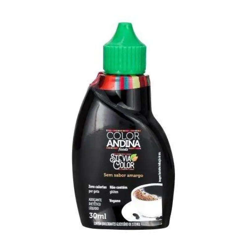 Adoçante Stevia Color Andina Liquida 30 Ml