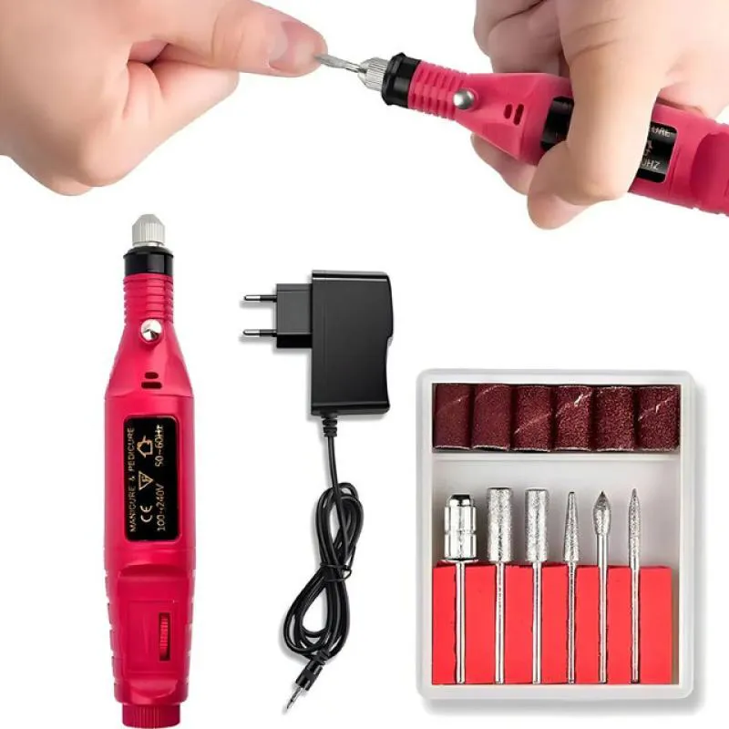 Lixa De Unha Elétrica Profissional Motor Bivolt