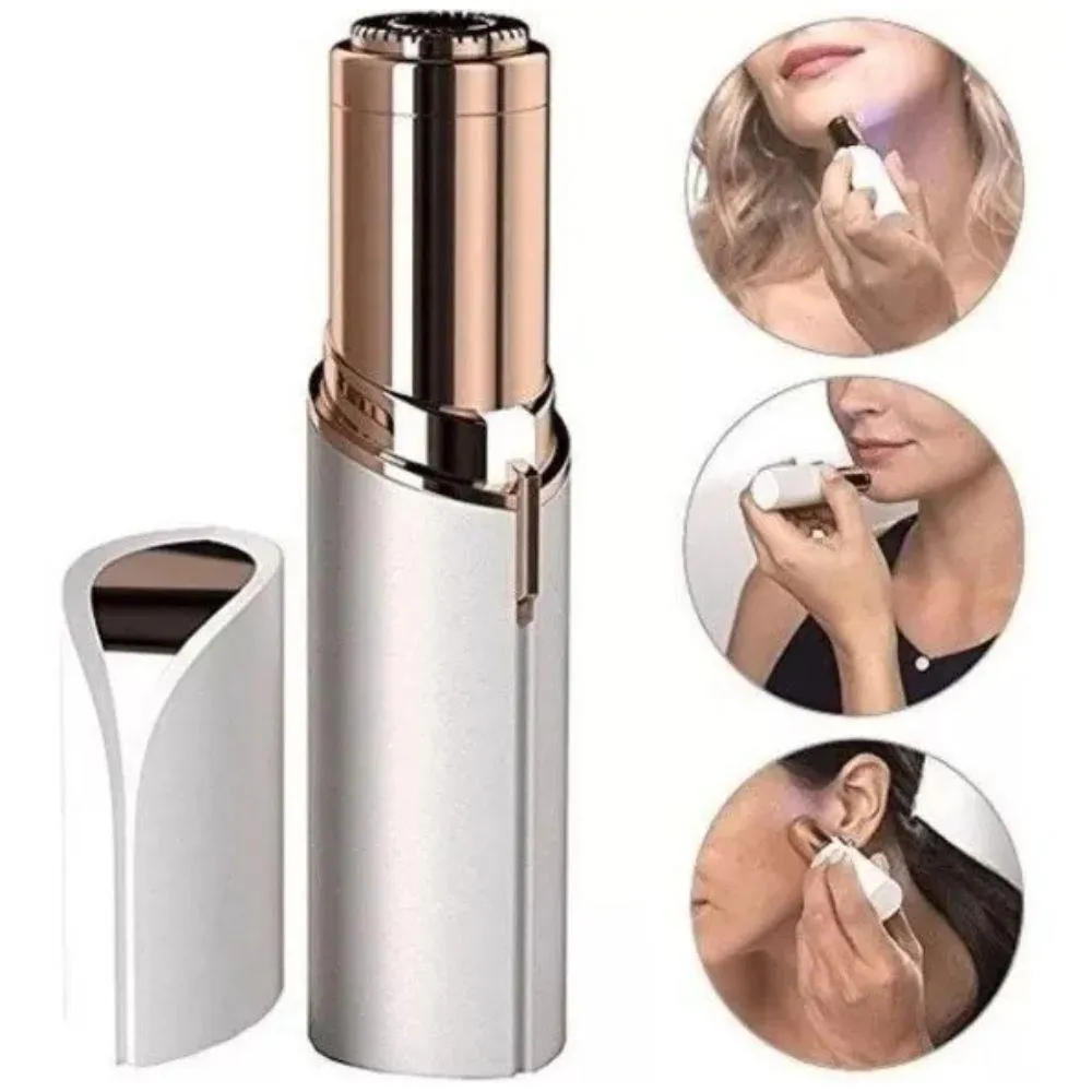 Kit Depilador Portátil para Sobrancelha e Depilador Facial Buço Aparador de Pelos