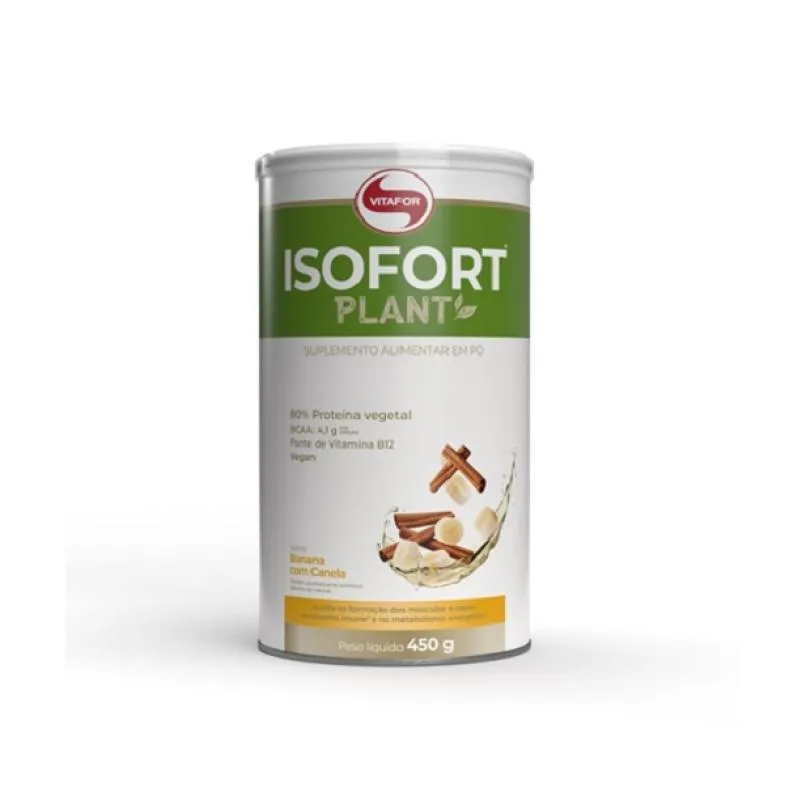 Iso Fort Plant (450g) - Sabor: Banana C/ Canela