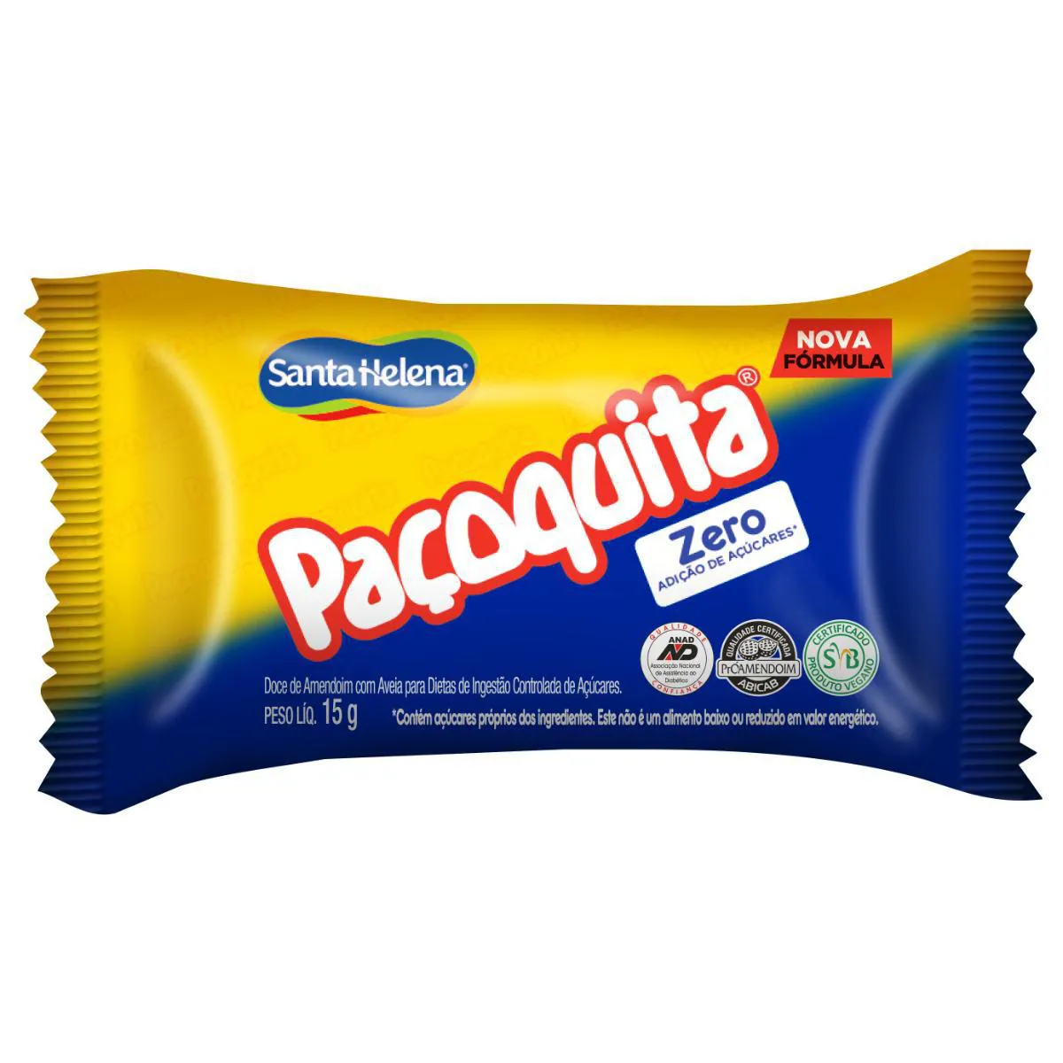 Paçoquita Diet Zero Açúcar 18g
