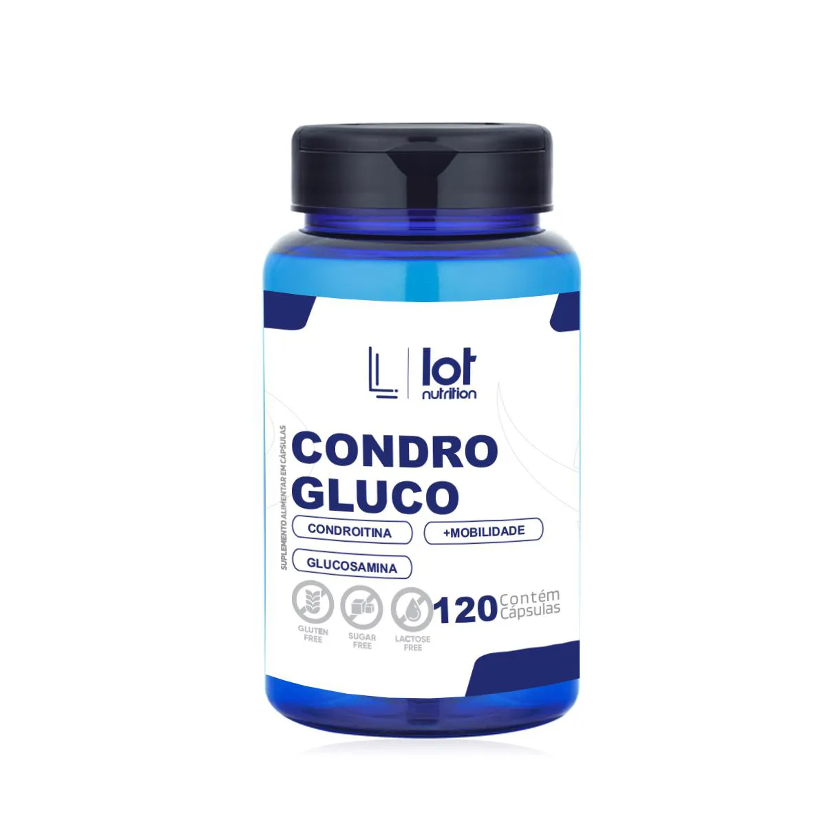 Condrogluco 120 cápsulas Articulações Saúde