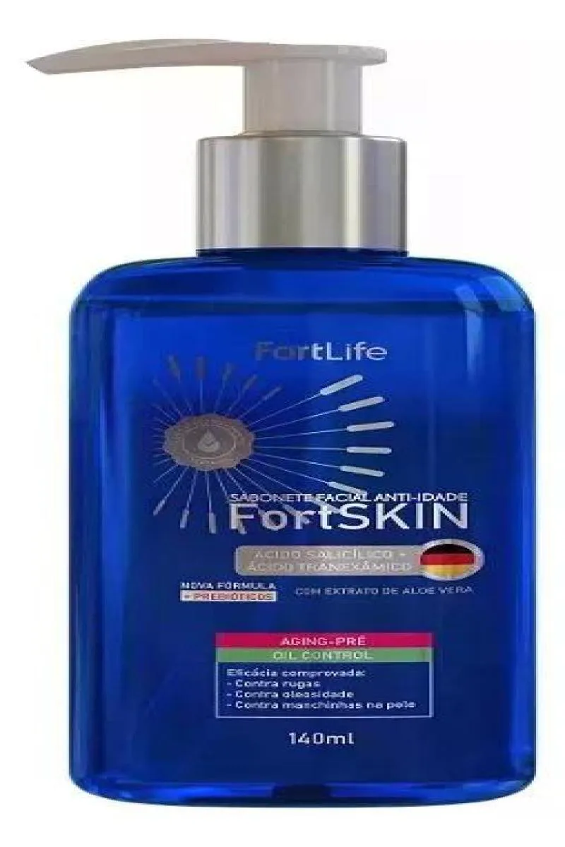 Fortskin Sabonete Anti Idade 140ml Fortlife