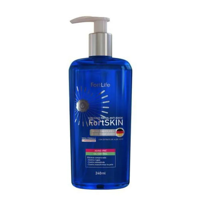 Fortskin Sabonete Anti Idade 240ml Fortlife