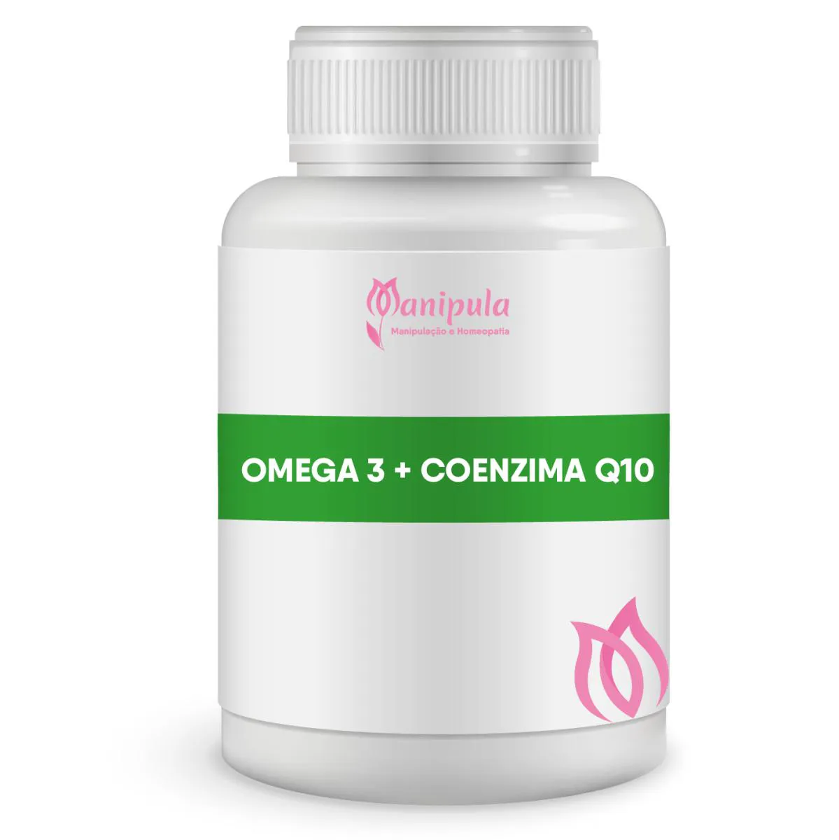 Omega 3 + Coenzima Q10 Coração Saudável, Energia e Longevidade 30 Doses