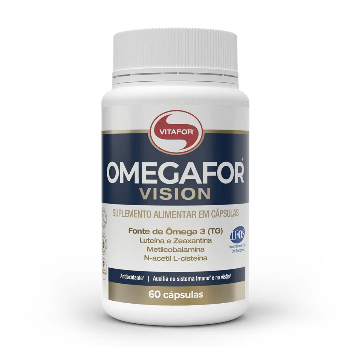 Omegafor Vision 60 cápsulas Ômega 3 Tg Vitafor