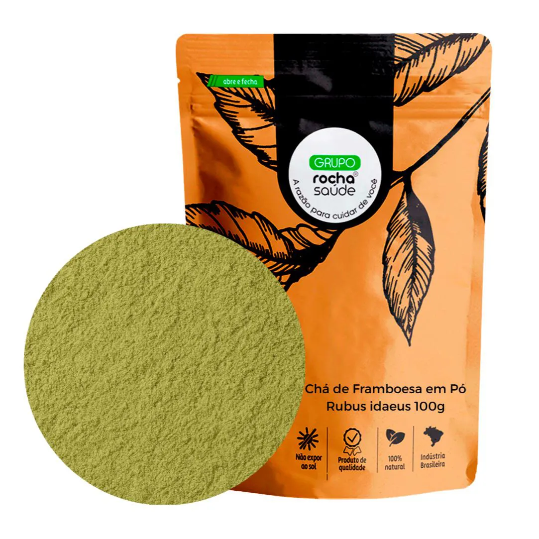 Chá de Framboesa em Pó Rubus Idaeus 100G