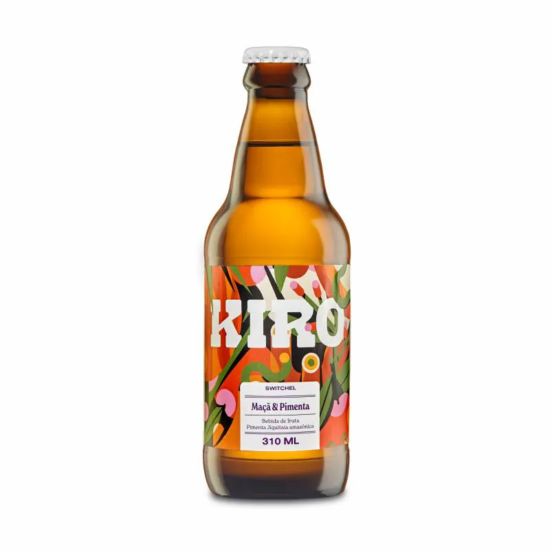 Kit 2x: Bebida Kiro Switchel com Maçã e Pimenta 310ml