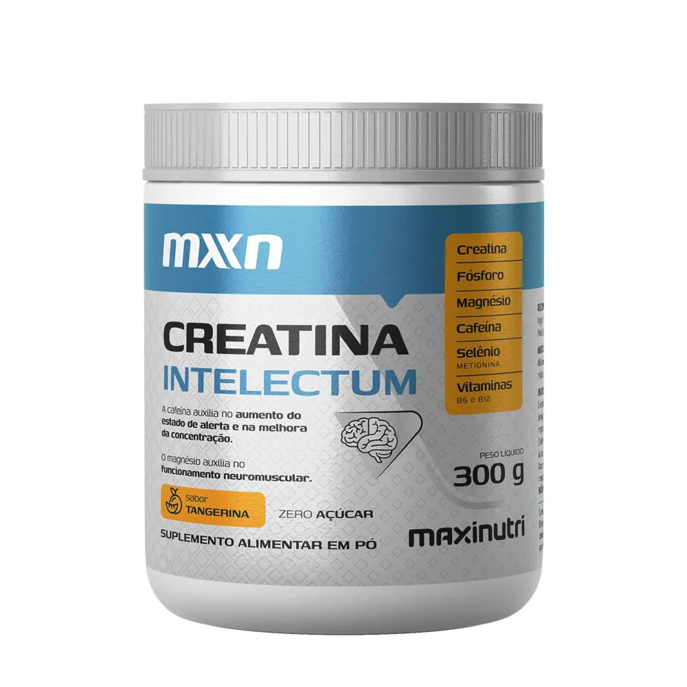 Creatina Mxn Intelectum Pó 300g Maxinutri
