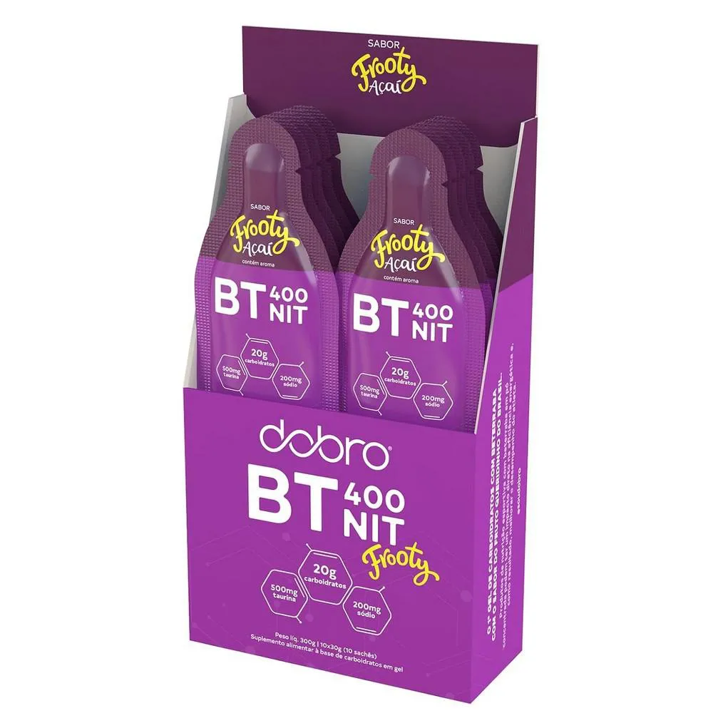 Bt Nitrato Gel Dobro Acai Frooty (10 Sachês) - Dobro