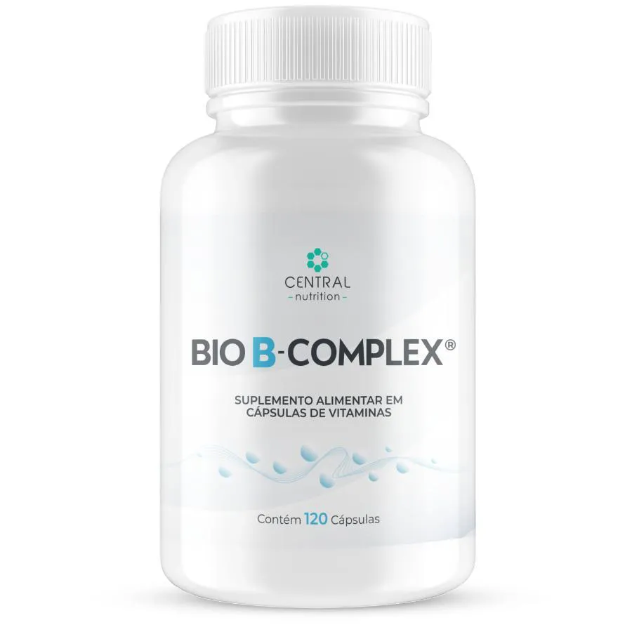 Vitamina Bio B Complex 120 cápsulas - Central Nutrition