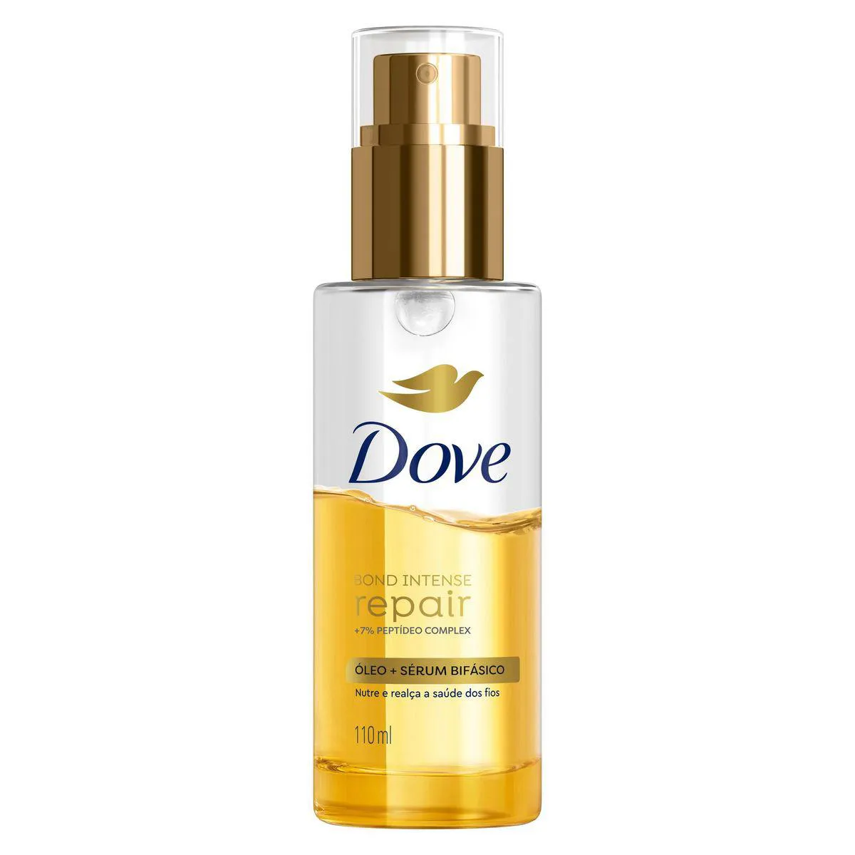 Óleo + Sérum Bifásico Dove Bond Intense Repair + Peptídeo110ml
