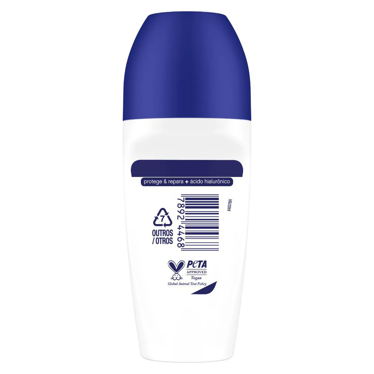 Desodorante Antitranspirante Roll-On Dove Original Feminino Sem Álcool 48h 50ml