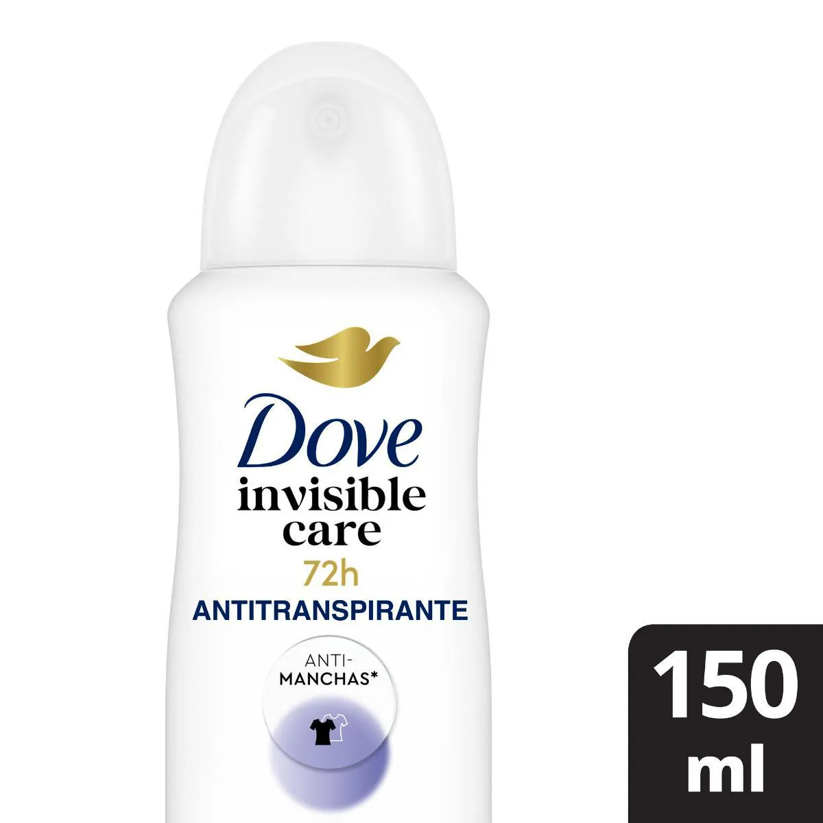 Desodorante Antitranspirante Aerosol Dove Invisible Dry Feminino 48h 150ml