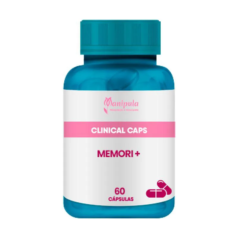 Memori+ Memória e Função Cognitiva - Capsula Vegetal | 60 Doses
