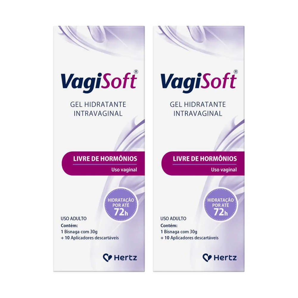 Kit 02 Vagisoft Gel Hidratante 30g - Kley Hertz