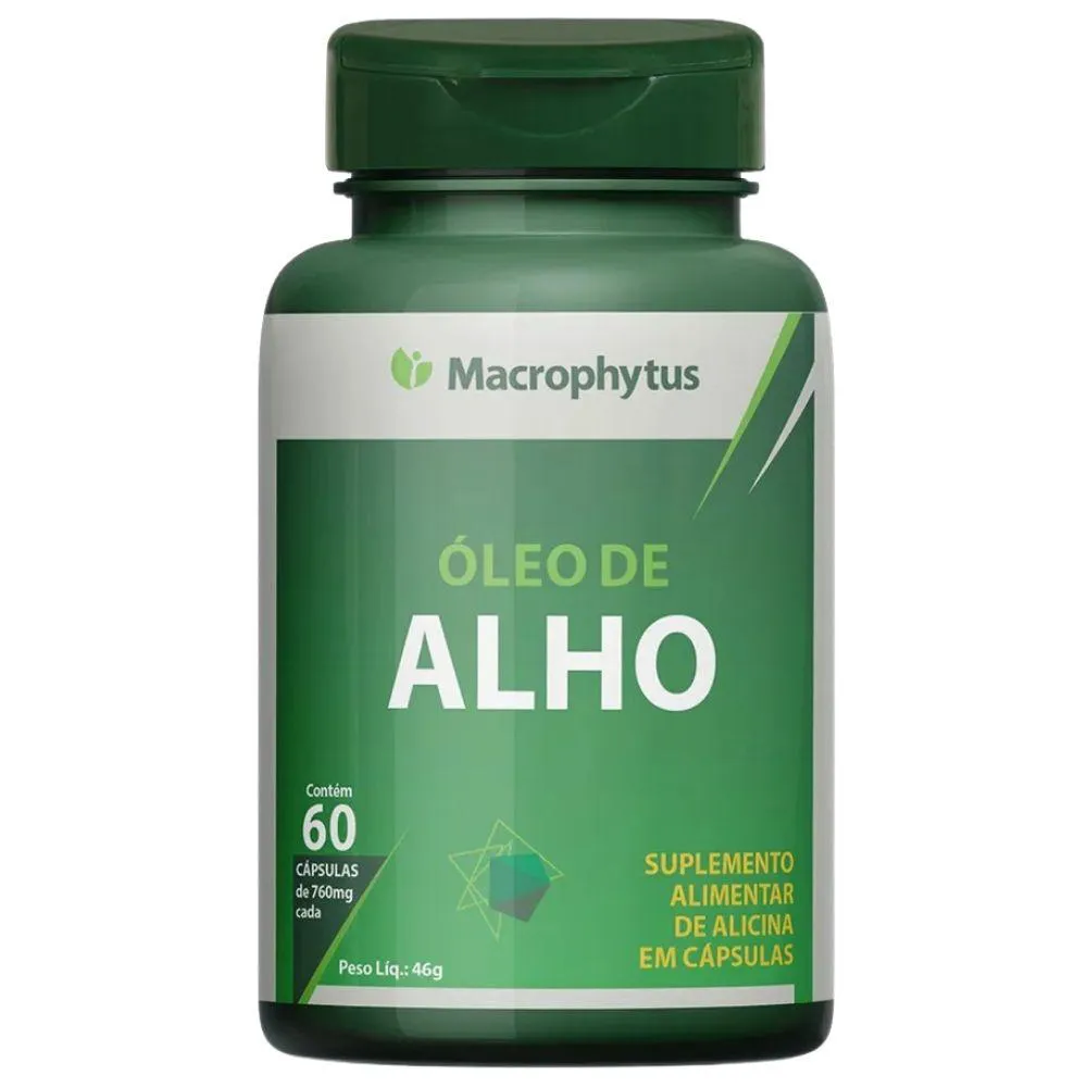 Óleo de Alho 760mg 60 cápsulas - Macrophytus