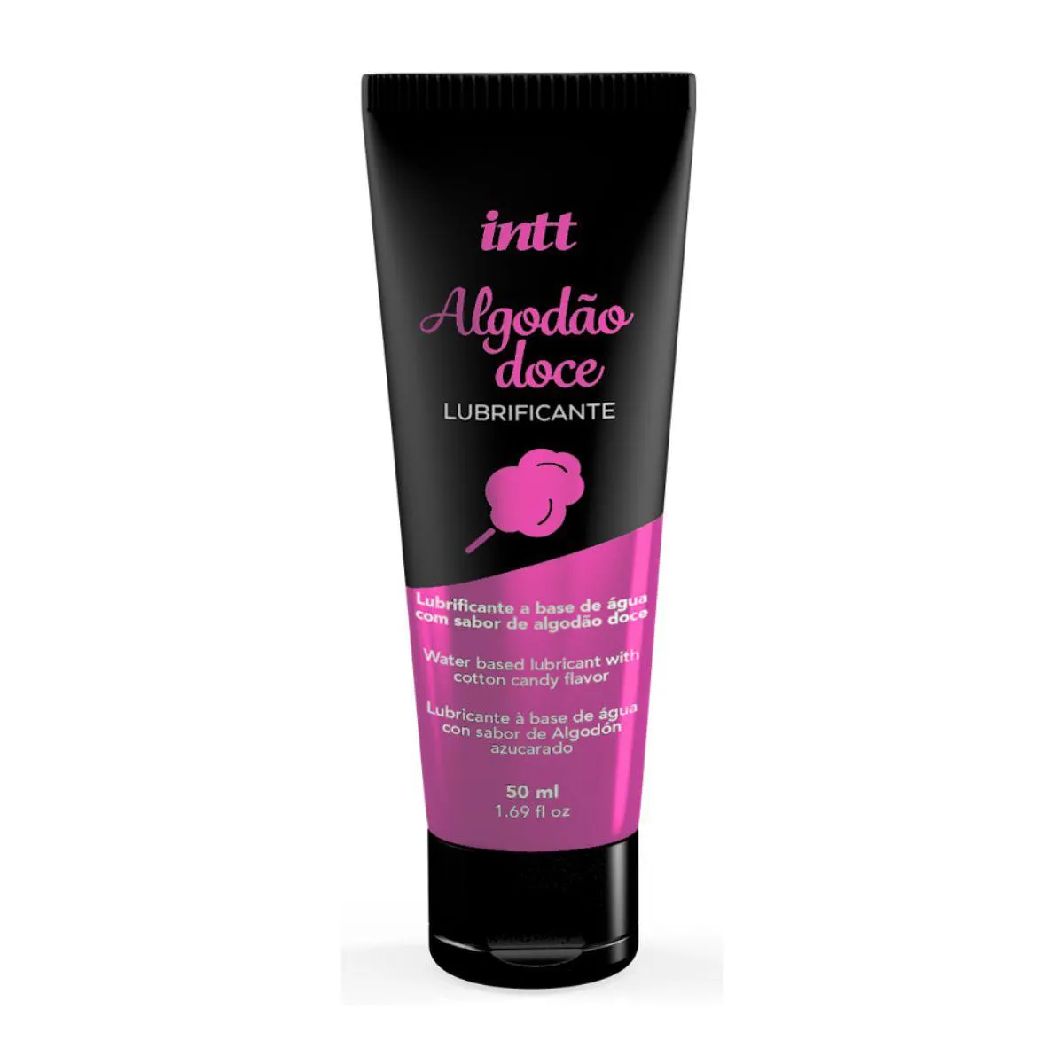 Lubrificante Íntimo Beijável Algodão Doce - Intt