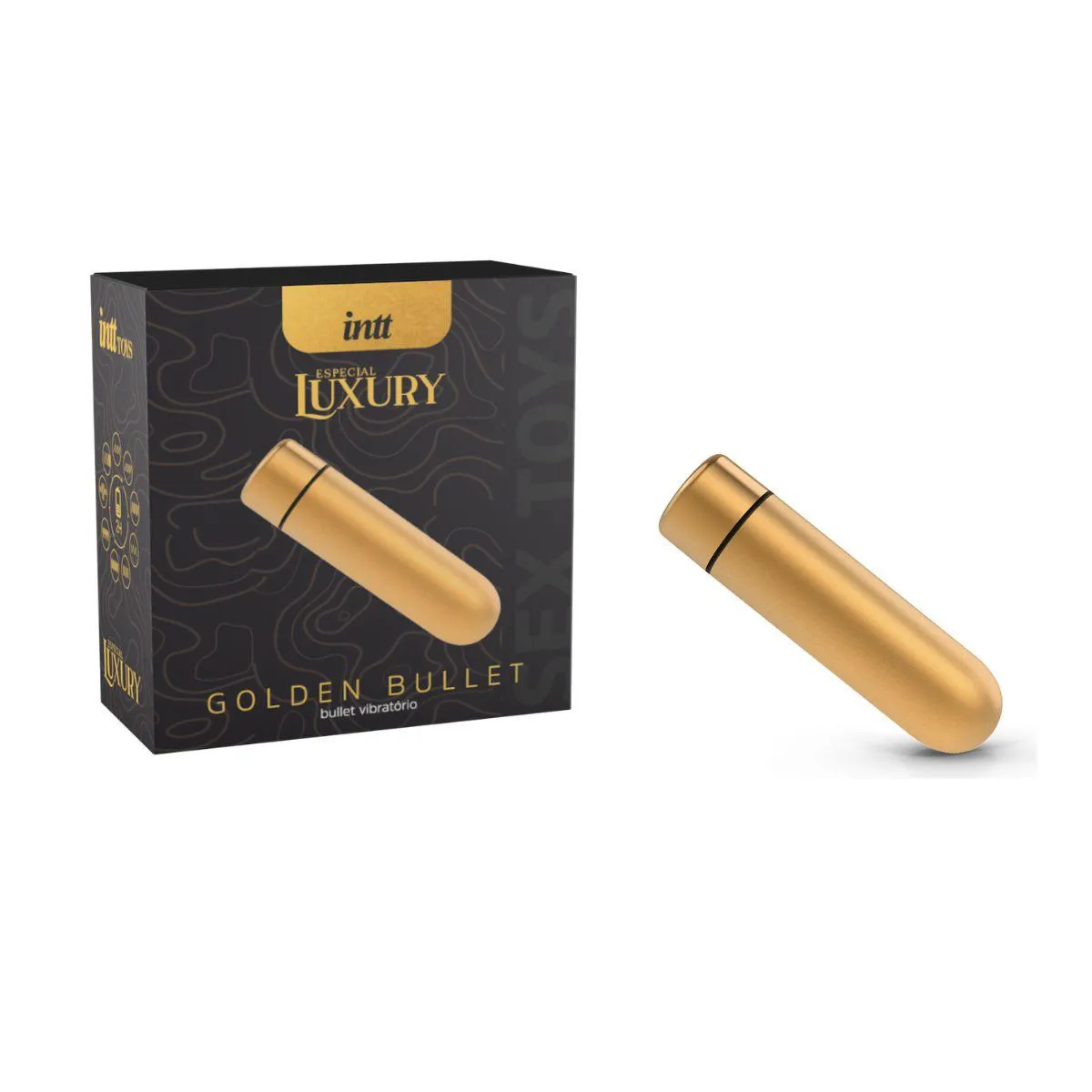 Golden Bullet Dourado Luxury - Intt