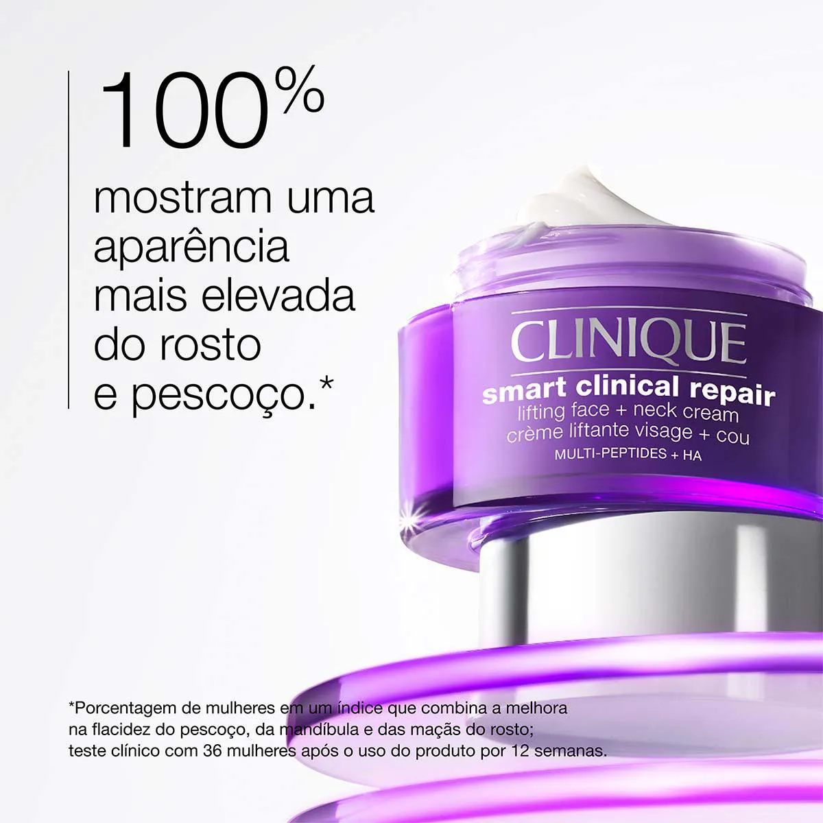 Creme Lifting Antirrugas Clinique Smart Clinical Repair Rosto e Pescoço 50ml