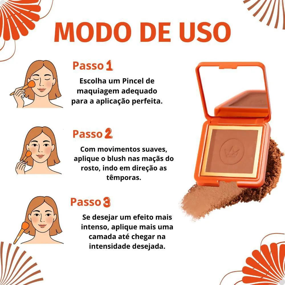 Blush Compacto Mari Maria Makeup Sunny Cheeks Dusty Mm-1000-7