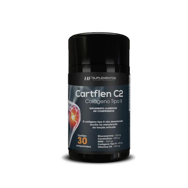 Cartflen 2C Colageno Tipo II 30 comprimidos Hf Suplementos