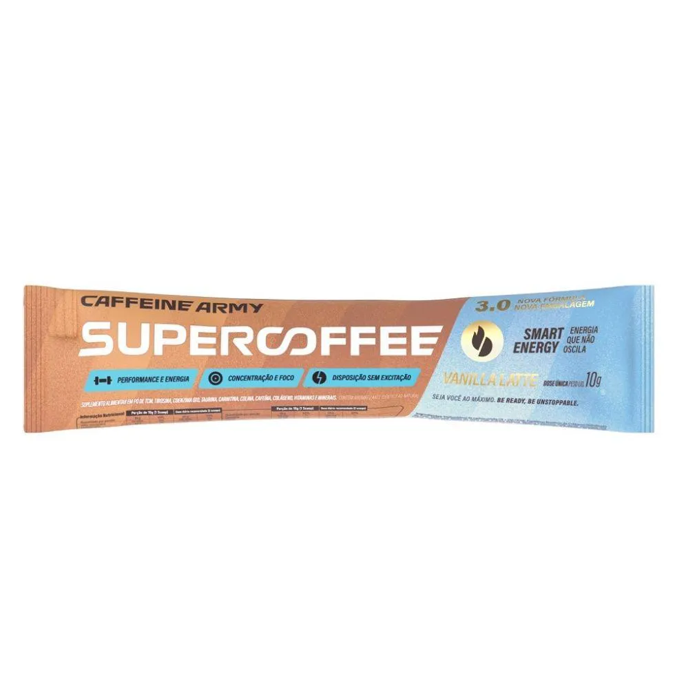 Supercoffee 3.0 To Go Sachê (10g) - Vanilla Latte