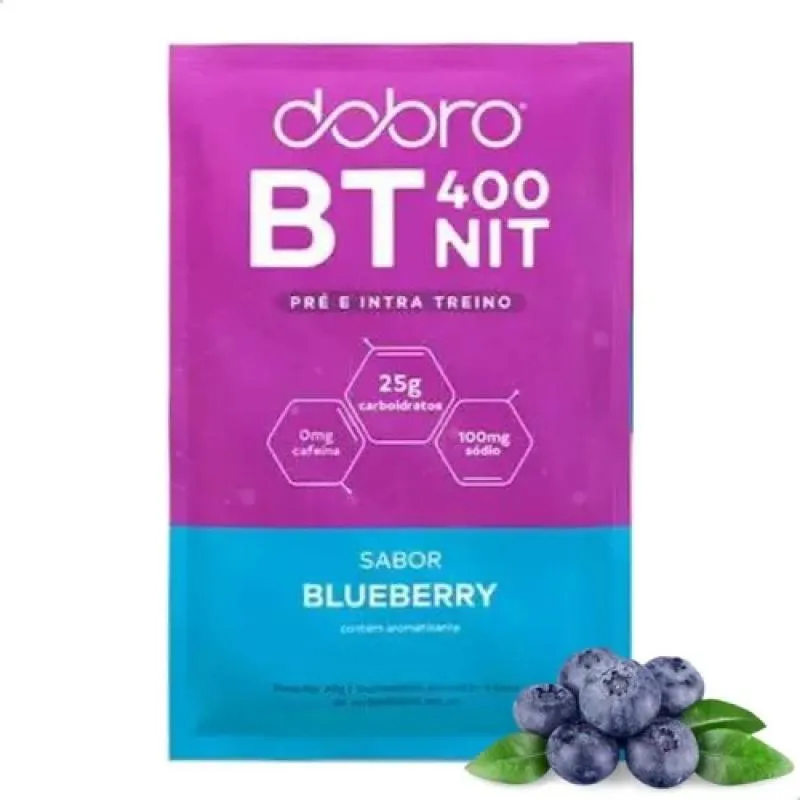 Bt Nitrato Sache Dobro (sachê 30g) - Sabor: Blueberry