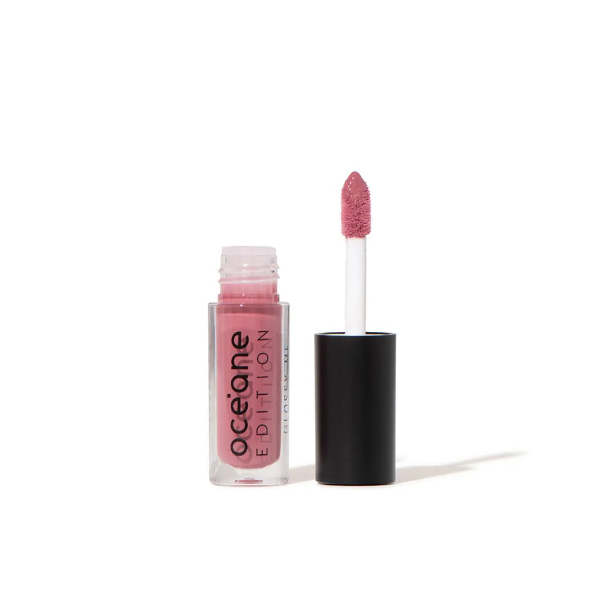 Mini Brilho Labial Oceane Glossy Me Glazed Rosa 1g