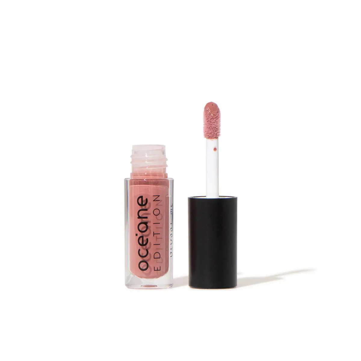 Mini Brilho Labial Oceane Glossy Me Shimmer Brown Nude 1g