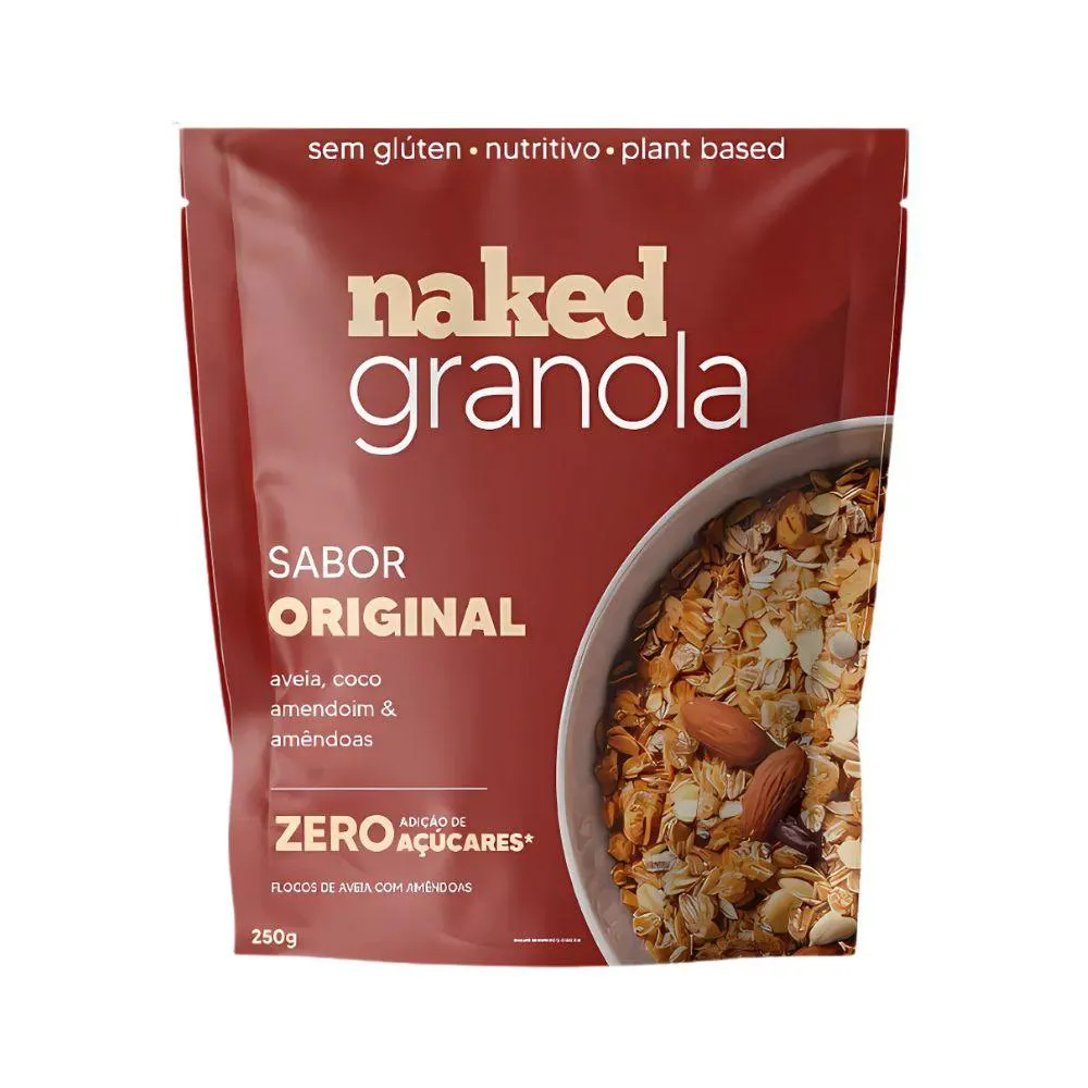 Granola Original com Aveia Naked Nuts 250g U Unica