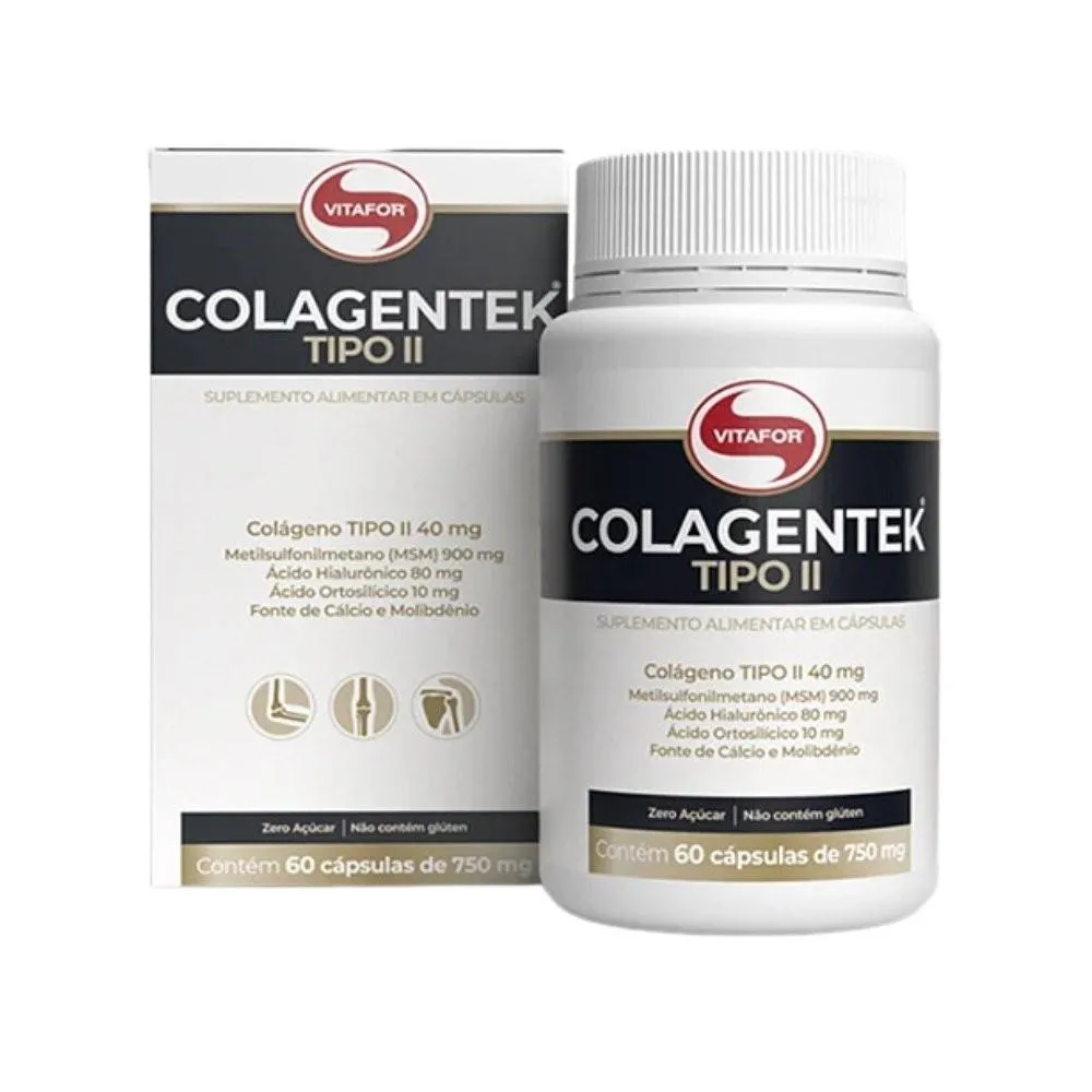 Colagentek Ii 790mg 60 Capsulas